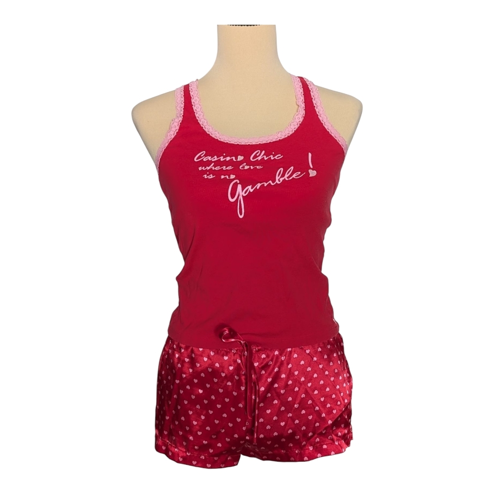 Women's Red Sleepwear Set